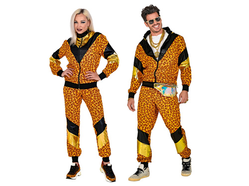 Narancssárga pöttyös diszkó tréningruha