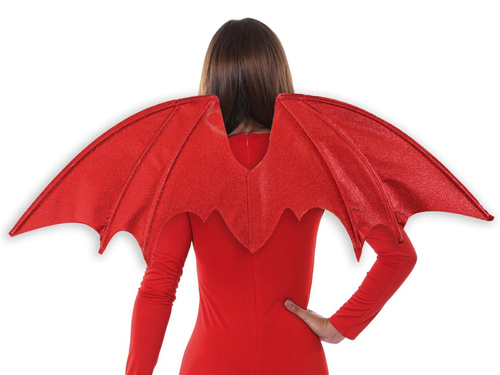 Piros csillogó szárnyak - 91 x 37 cm - 1 db.