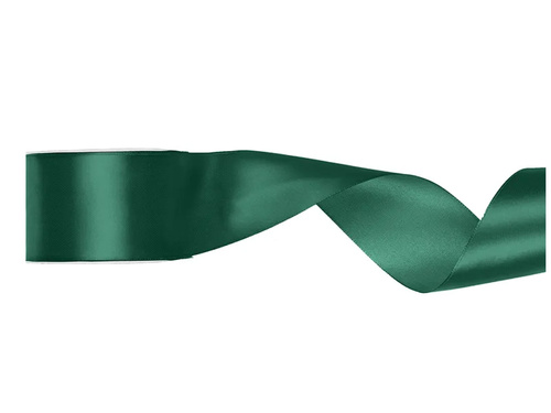 Szatén szalag, üvegzöld, 50 mm/25 m, 1 db.
