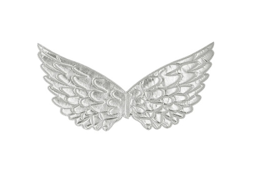 Ezüst angyalszárnyak - 23 x 45 cm - 1 db.