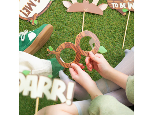 Erdei barátok fotó kellékei - 9 db.