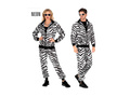 Party jelmez - zebra