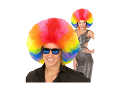 Kiváló minőségű többszínű afro paróka