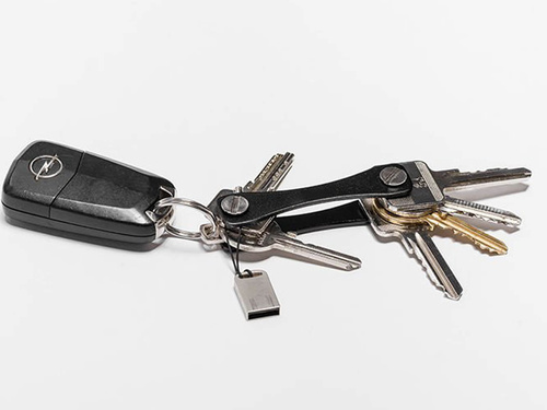 Kulcsrendező - fekete