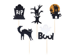 Halloween muffinszedő - 5 db.