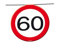 Zászló banner Tiltó tábla 60tka - 12 m - 1 db.