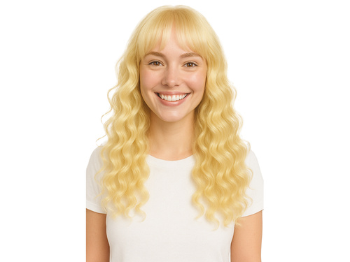 Hosszú szőke paróka - 1 db.