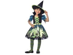 Boszorkány jelmez lányoknak