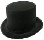 Hengeres sapka fekete - 1 db.