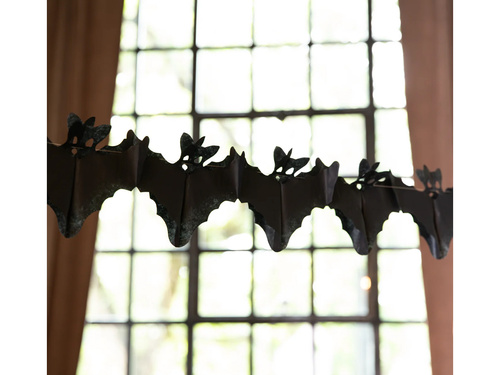 Halloween denevér füzér - 260 cm - 1 db.