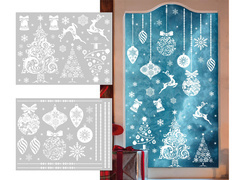 Elektrosztatikus dekoráció karácsonyra