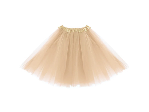Tutu szoknya - bézs - 40 cm - 1 db.