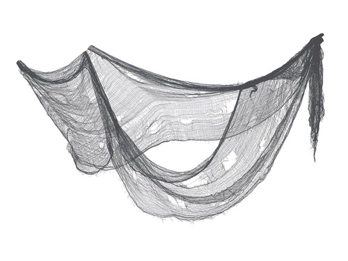 Szürke Halloween háló - 76 x 228 cm - 1 db.