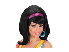 60-as évek paróka fekete