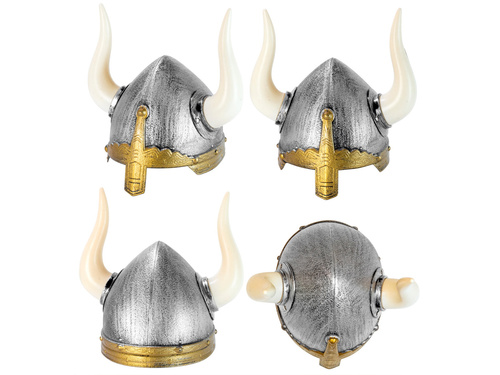 Viking sisak szarvakkal - 1 db.