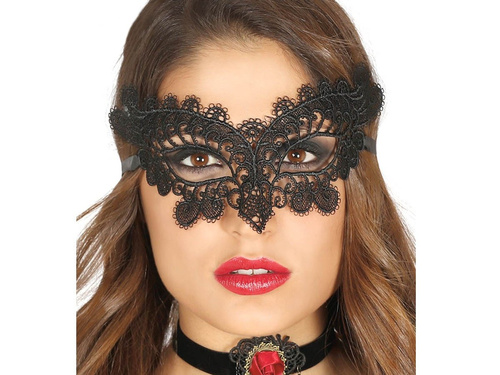 Csipkés farsangi maszk - 1 db.