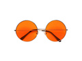 Hippi szemüveg narancssárga - 1 db.